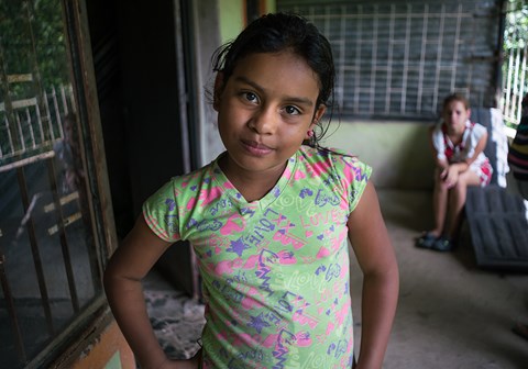 Millioner av mennesker har flyktet fra Venezuela de siste årene. Mati* (9) og familien hennes er blant dem som ikke hadde annet valg enn å flykte for å overleve. Foto: Kaia Means