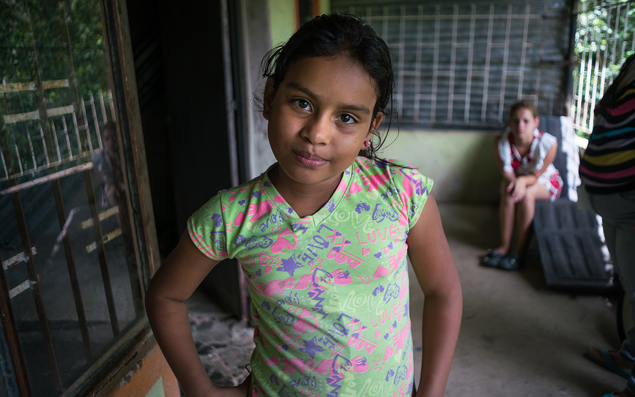 Millioner av mennesker har flyktet fra Venezuela de siste årene. Mati* (9) og familien hennes er blant dem som ikke hadde annet valg enn å flykte for å overleve. Foto: Kaia Means