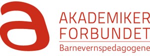 Logo Akademikerforbundet barnevernspedagogoene