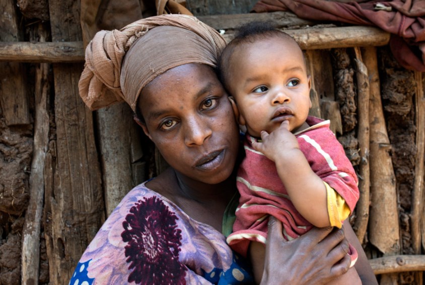 Fra SOS-barnebyers familieprogram i Etiopia. Illustrasjonsfoto: Lars Just