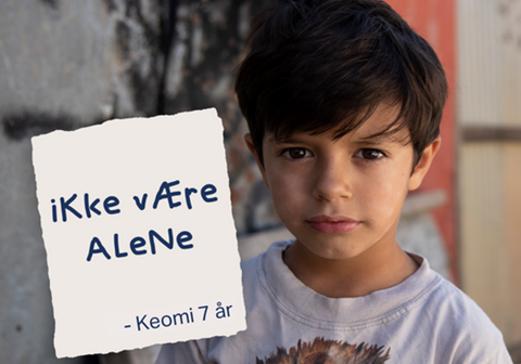Keomi fra Kosovo har kun ett ønske, å ikke være alene. La årets bedriftsgave gå til de barna som trenger det aller mest. Foto: SOS-barnebyer