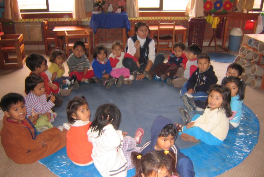 Fra barnehagen i Callao. Foto: SOS-barnebyer