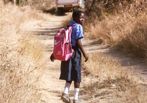 Det er langt fra alle som er like heldige og får vende tilbake til skolen etter koronakrisen. Foto: Tom Maruko