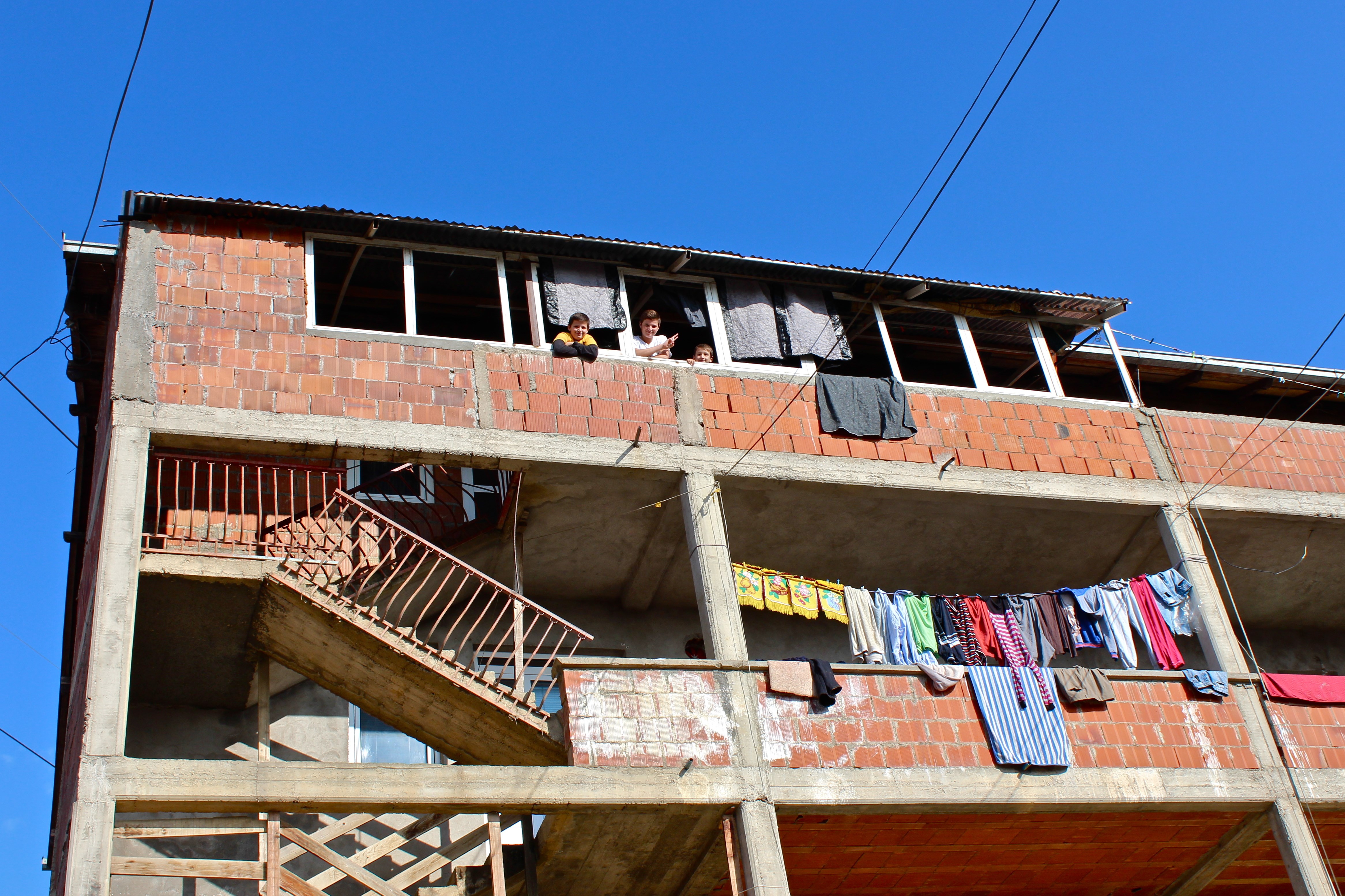Hjemmet til en av familiene i SOS-barnebyers familieprogram i Pristina.