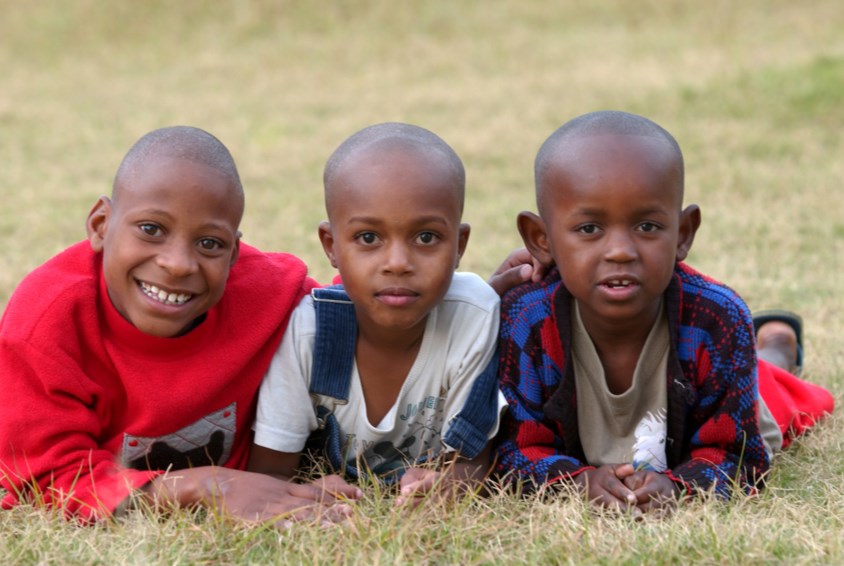 Fra en SOS-barneby i Tanzania. Foto: Katja Snozzi