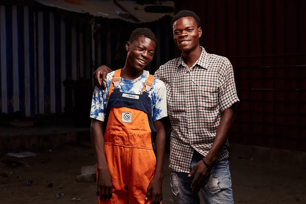 Loddkjøpere støtter barn: Teye ble reddet fra barnearbeid. I dag er han mekanikerlærling.