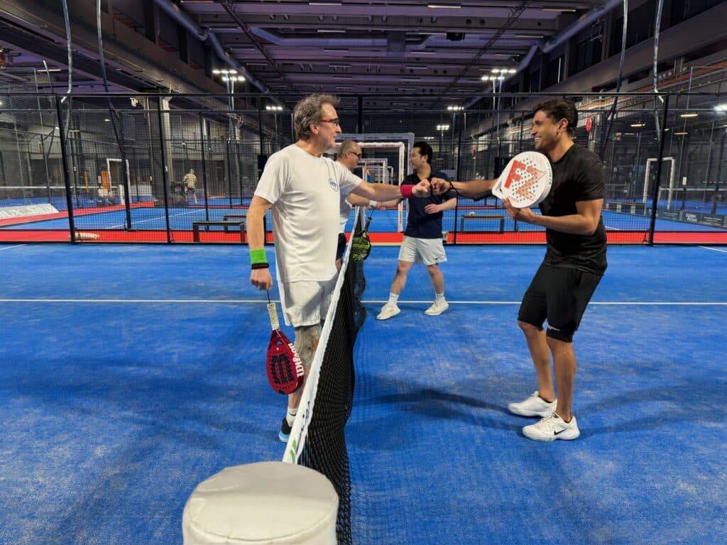 Padelturnering arrangert av skipsmeglerforeningen til inntekt for SOS-barnebyer