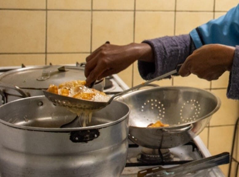 Mekonen hadde aldri sett på kokkeyrket som en mulig karriere. Det endret seg da han begynte på opplæringen.