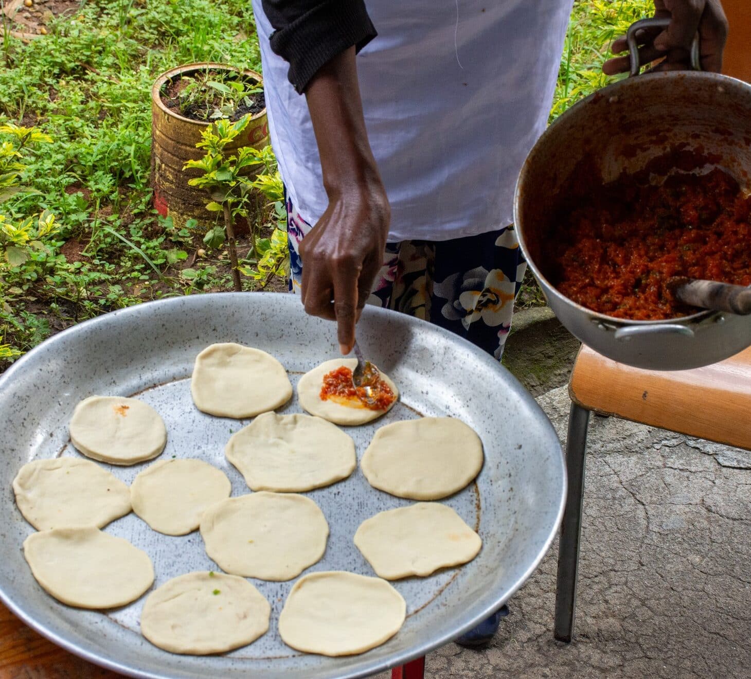 Mekonen tok kokkekurs og har nå fått jobb som hovedkokk ved et anerkjent hotell.