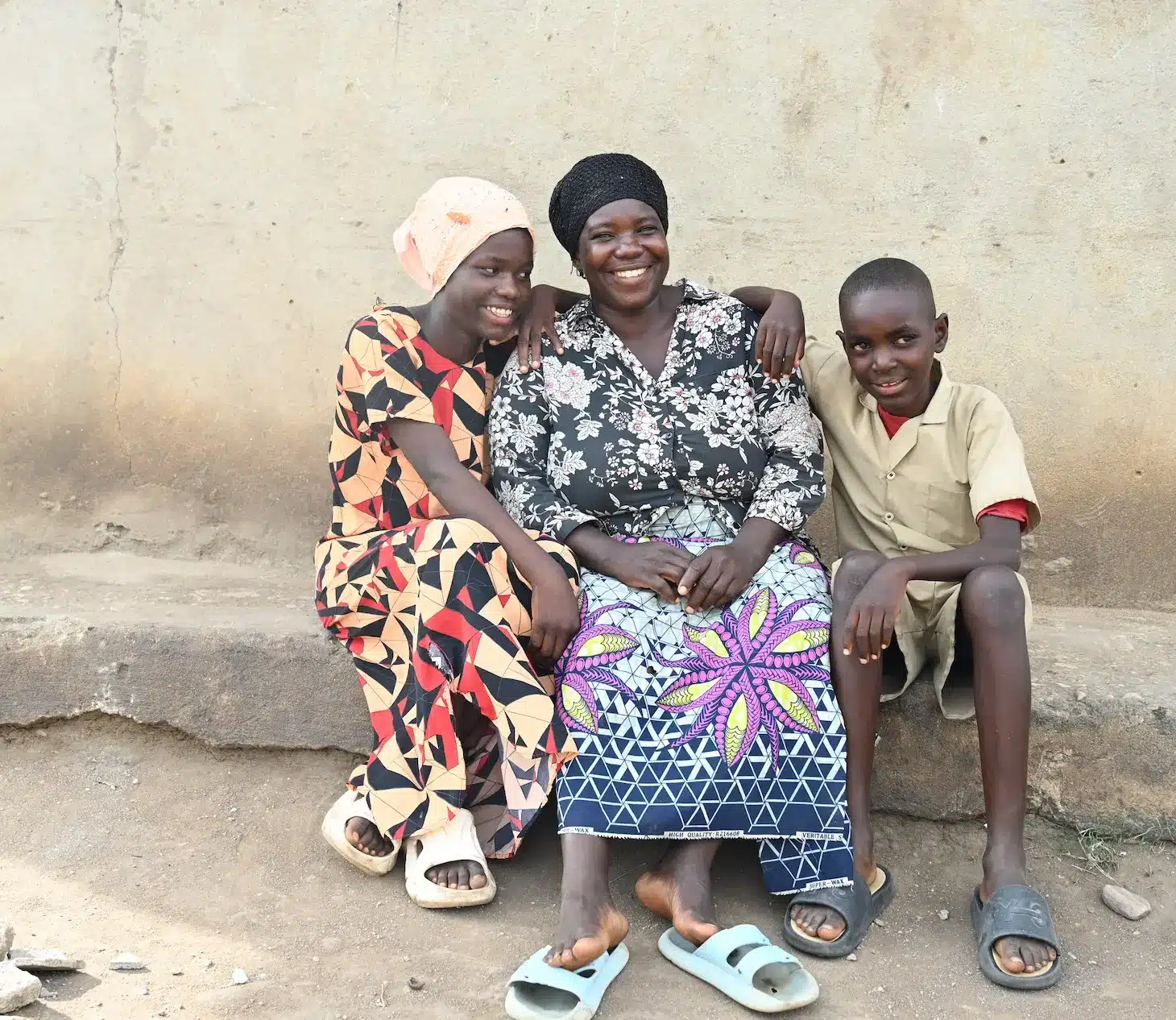 Cecilie fikk støtte fra SOS-barnebyer med mål om å styrke familien. Foto: SOS-barnebyer Burundi