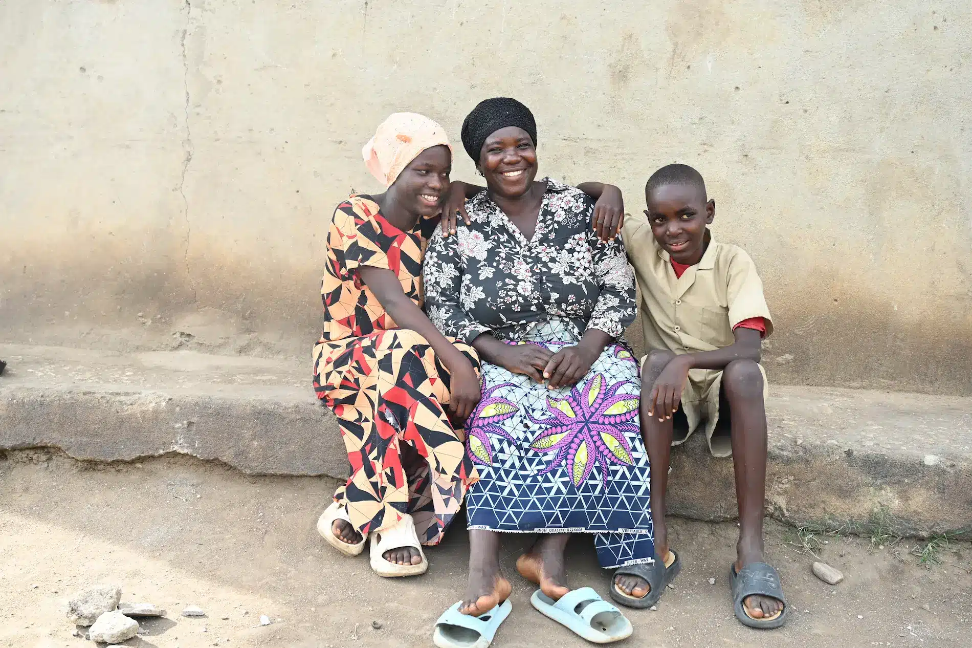 Cecilie fikk støtte fra SOS-barnebyer med mål om å styrke familien. Foto: SOS-barnebyer Burundi