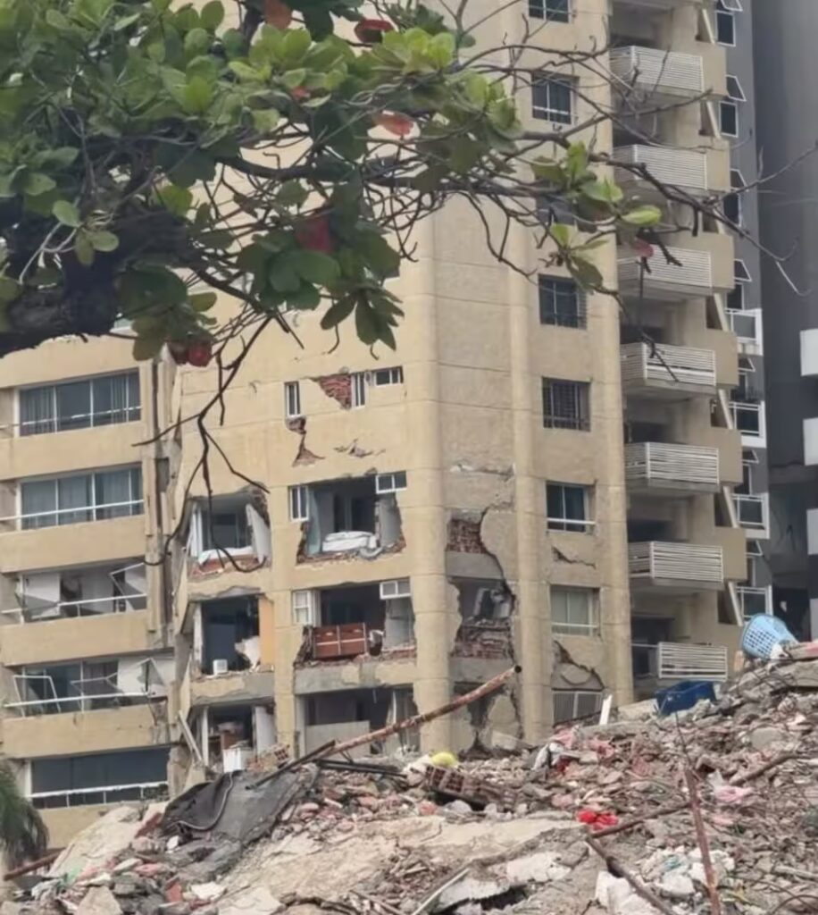 Jordskjelv i Venezuela, La Guaira
