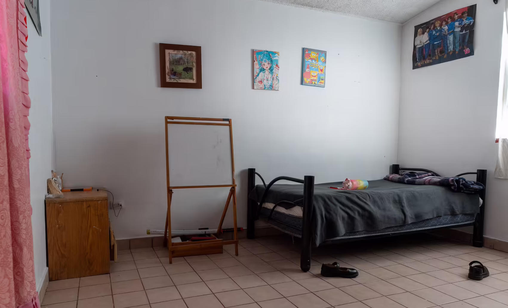 Barn og familier på flukt: SOS-barnebyer i Mexico sørger for at familiene får midlertidig bolig, mat og klær. 