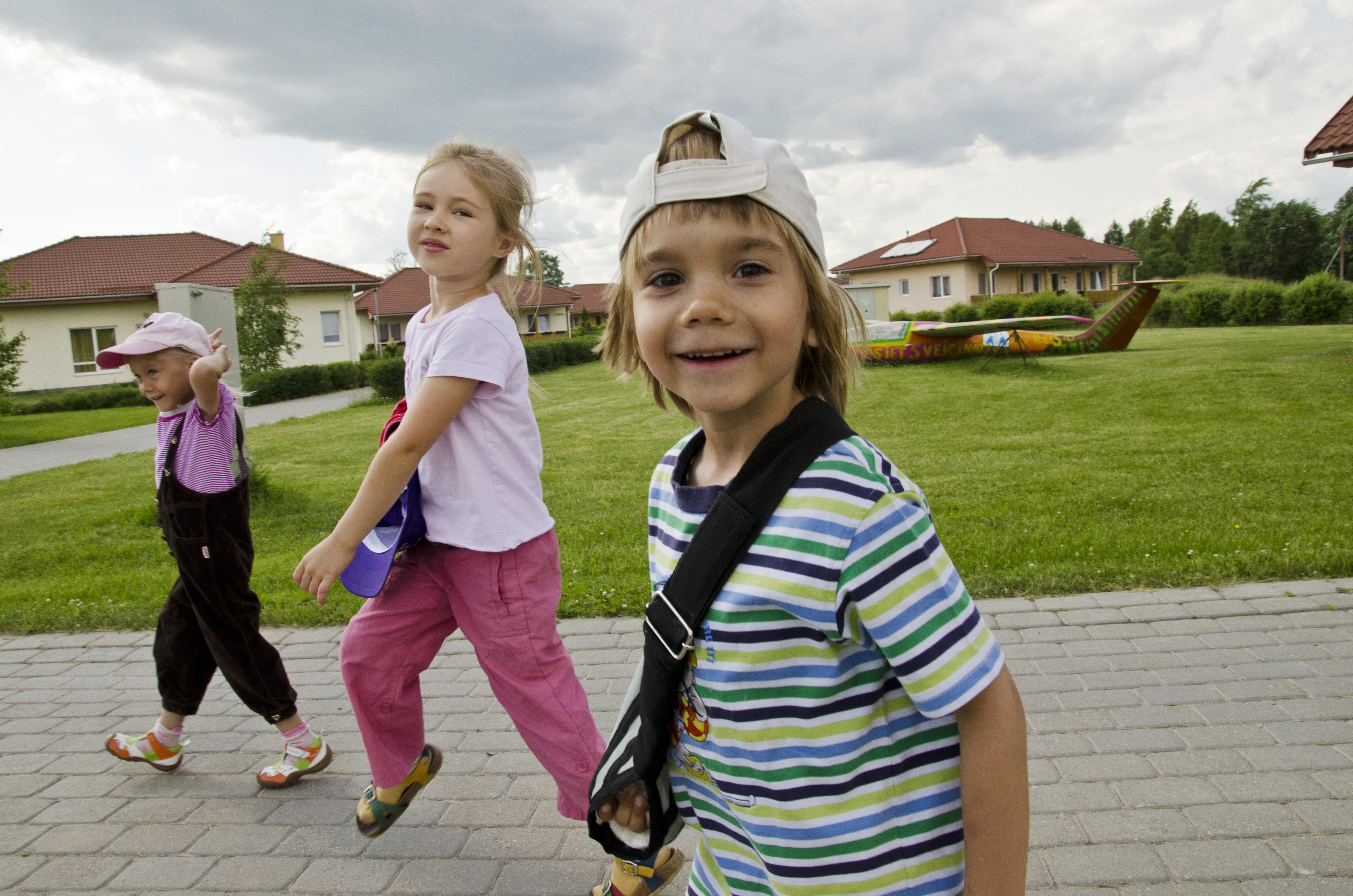 Barn i barnebyen i Valmiera, Latvia. Foto: Marko Mägi