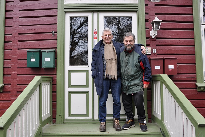 Bilde av to venner som kjente til ekteparet Gjessing, som valgte å gi arven til SOS-barnebyer. Foto: Privat