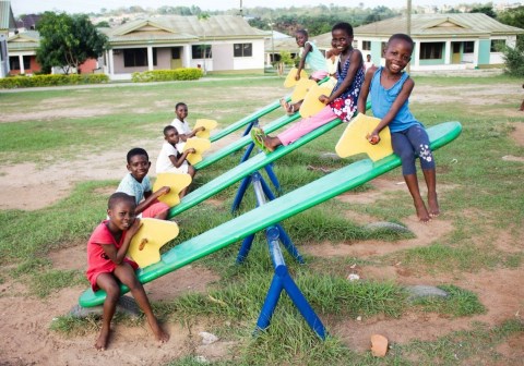 SOS-barnebyen Kumasi i Ghana. Foto: SOS-barnebyer