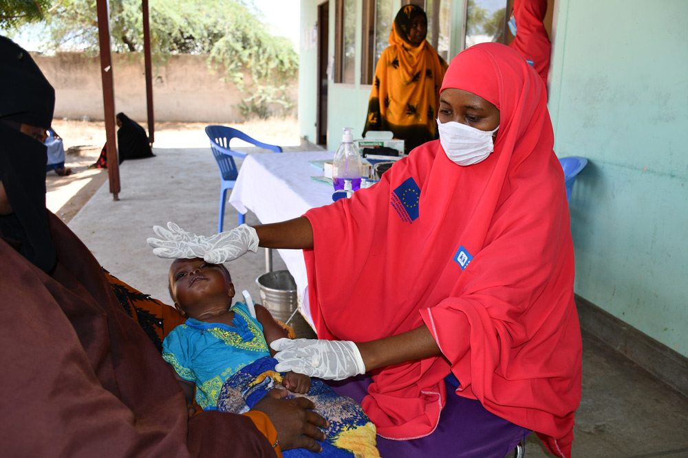 Vi trapper opp medisinske tilbud der vi har disse, som for eksempel mobile klinikker i Somalia. Foto: Katharina Ebel