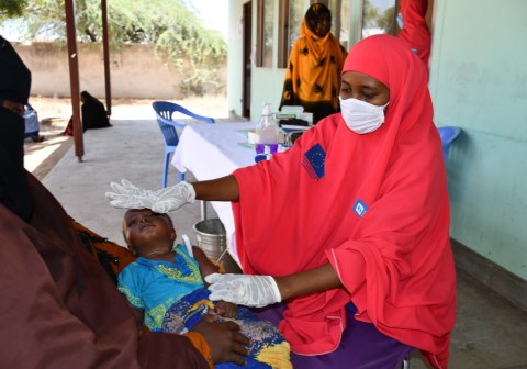Vi trapper opp medisinske tilbud der vi har disse, som for eksempel mobile klinikker i Somalia. Foto: Katharina Ebel