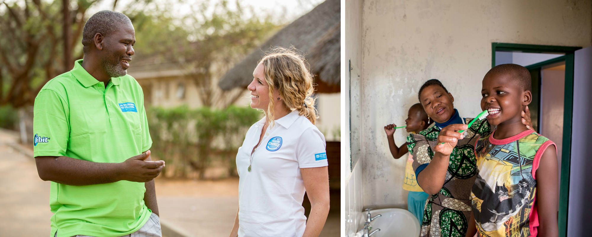 Mars Norge er hovedsamarbeidspartner av SOS-barnebyer, og fokuserer på tannhelse for barn i Ghana og Botswana. Foto: Karin Schermbrucker