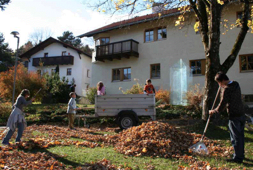 Barnebyen i Imst i Østerrike var den første barnebyen i verden. Den er nå gjort om til en integrert barneby. Foto: SOS-barnebyer