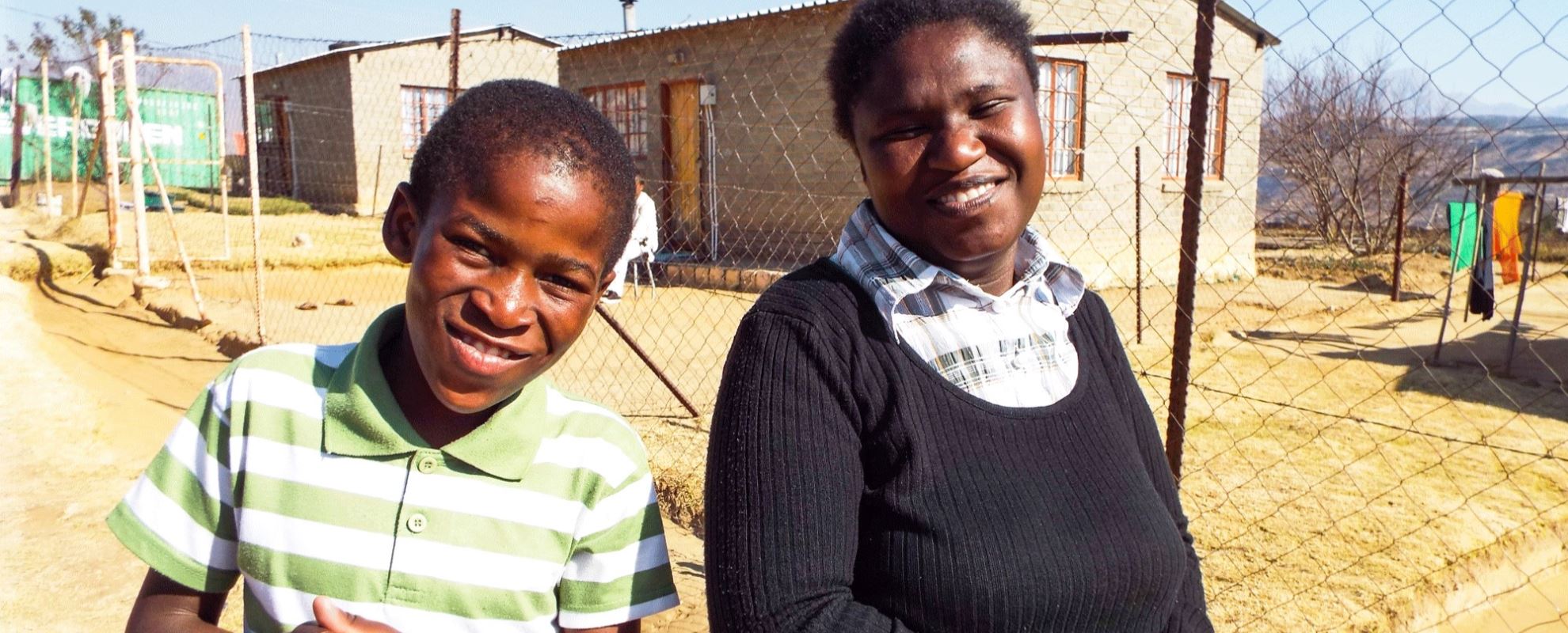 Mary og Tom bor i en fosterfamilie i Qwaqwa i Sør-Afrika.