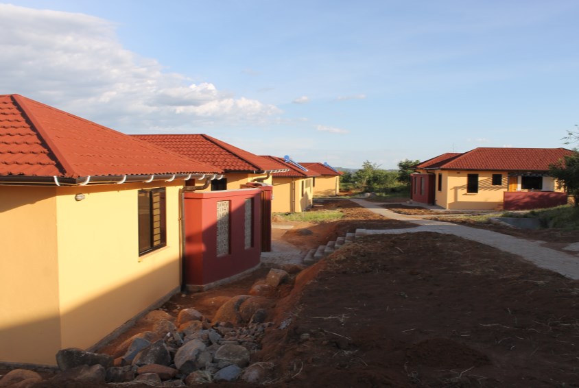 Family houses in the SOS Children's Village in Mwanza. Photo: Eva Marie Danielsen