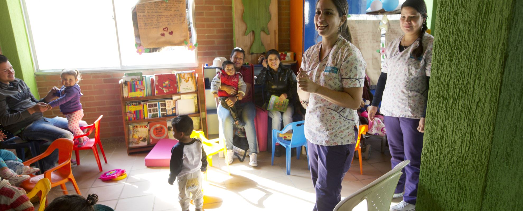 SOS-barnebyer har støttet over 42 000 barn og unge siden etableringen i Colombia i 1968. Mange har fått hjelp på våre sosialsentre, hvor lek og fysisk- og psykisk helse står på programmet. Foto: Nina Ruud