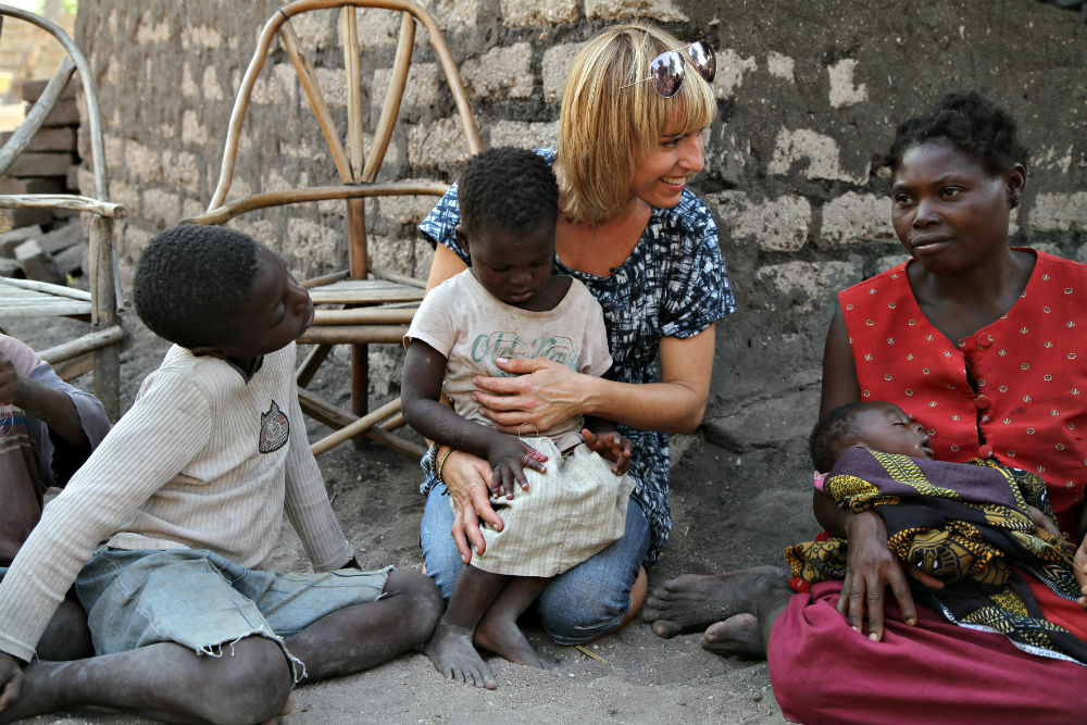 Silje Nergaard har støttet SOS-barnebyers arbeid i en årrekke. Foto: Bjørn-Owe Holmberg