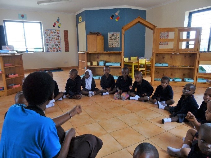 Barnehage førskole og skole er en viktig del av dagliglivet i Mwanza. Foto: SOS-arkiv