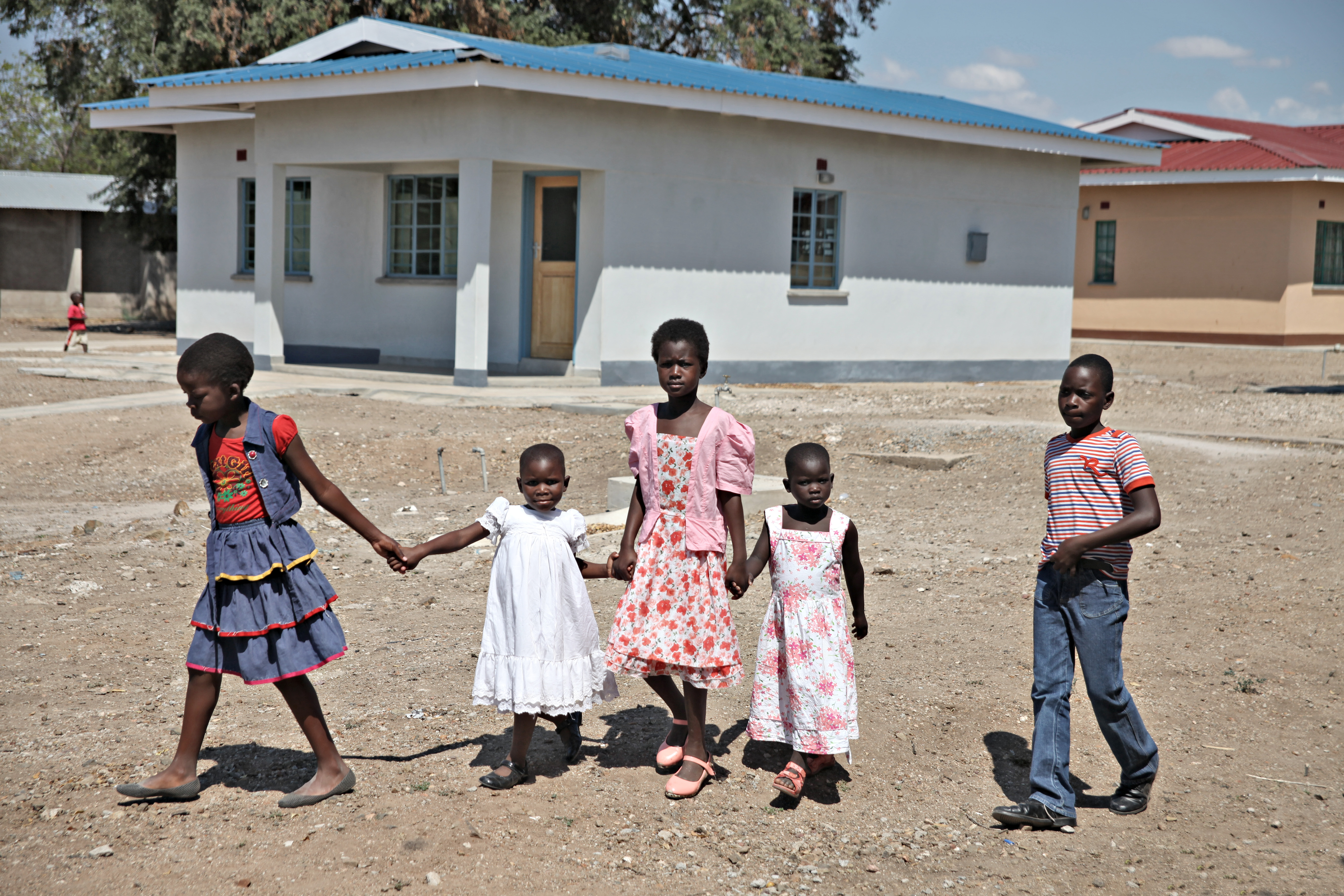 Barn leker i SOS-barnebyen i Ngabu, Malawi. Foto: Bjørn-Owe Holmberg