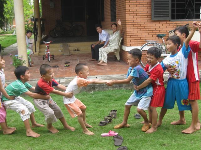 I SOS-barnebyen i Viet Tri bor det i dag 155 barn. Foto: Benno Neelman