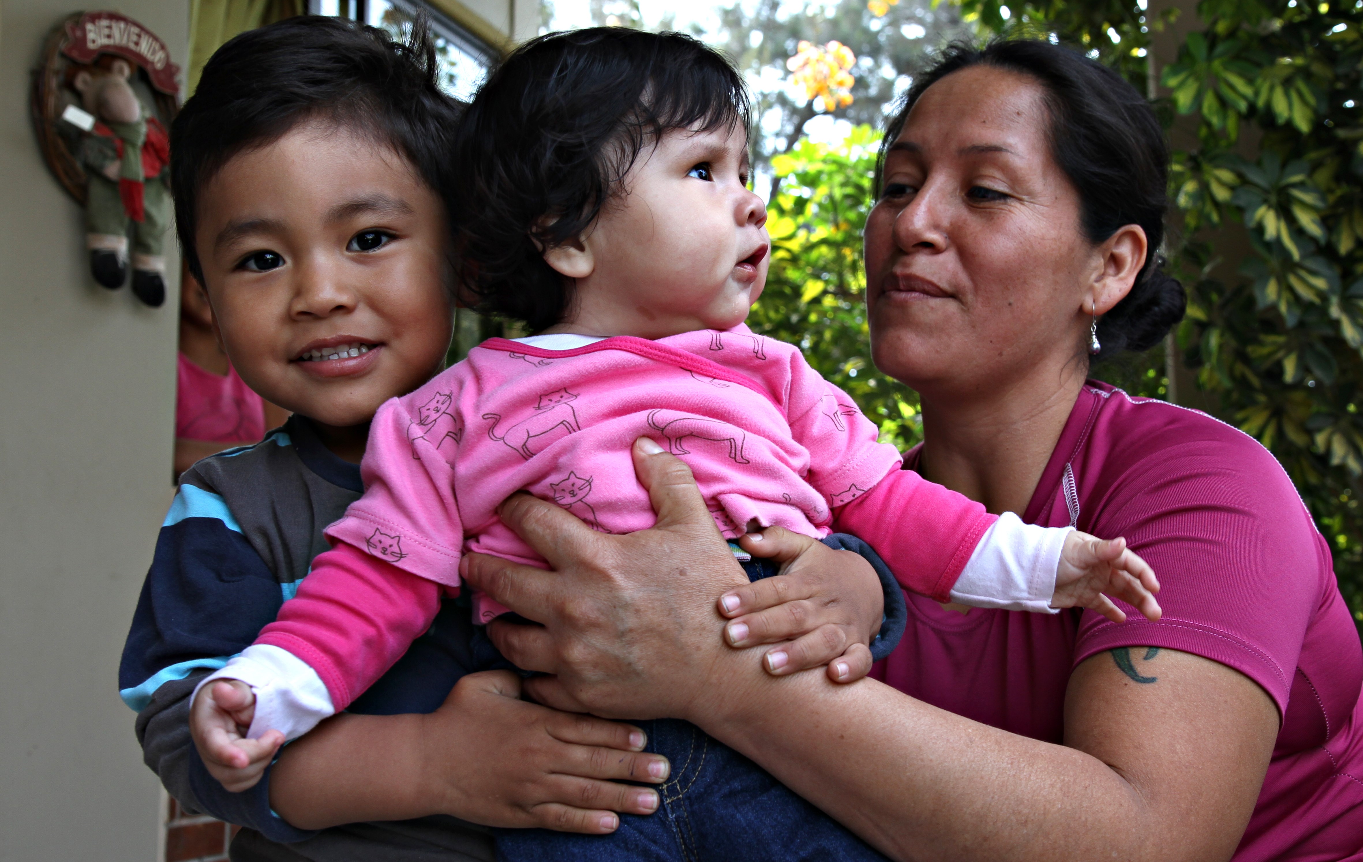 SOS-familie i Callao, Peru.