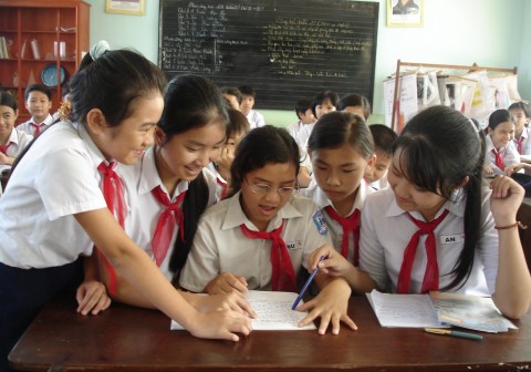I fjor bestemte SKAGEN seg for å fortsette engasjementet, gjennom å investere i utdanning og fremtidsutvikling for de mest utsatte i Viet Tri i Vietnam. Foto: SOS-barnebyer