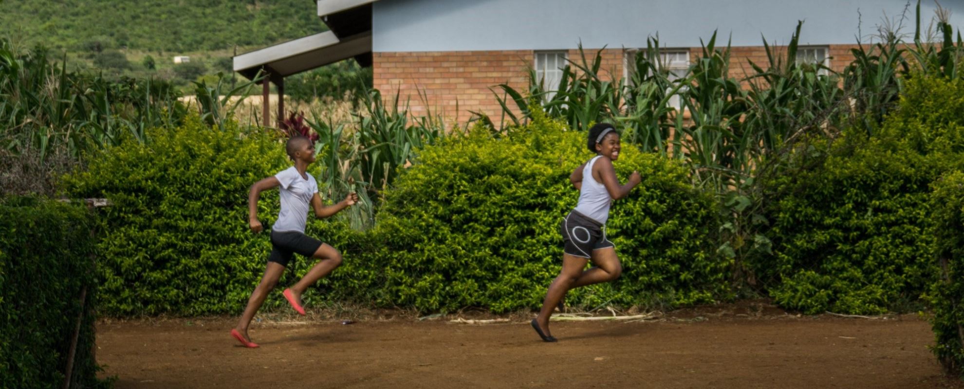 Sist Lungile var med i et løp vant hun. Hun elsker å løpe. Foto: William Jobling